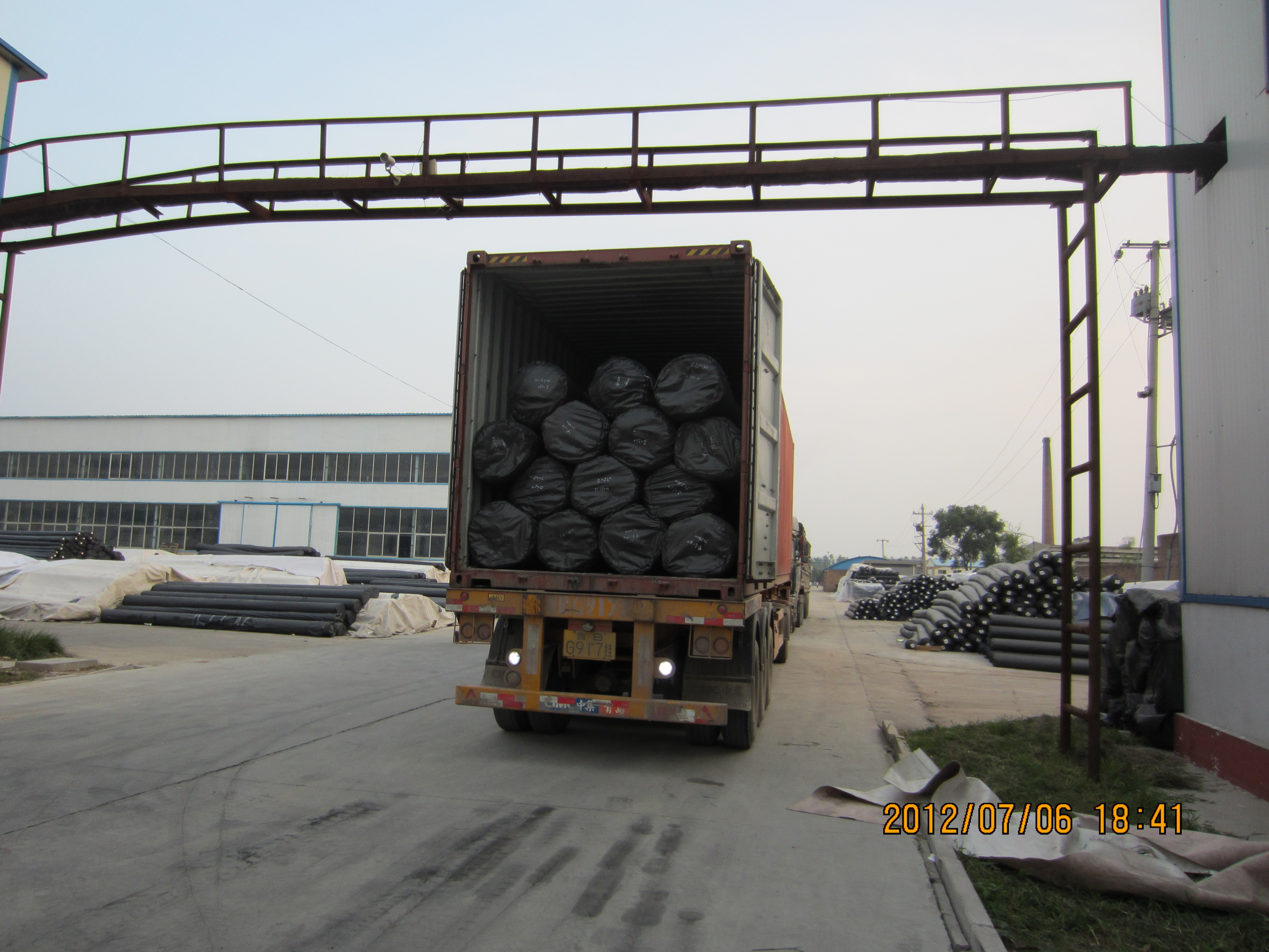 export geomembrane to Malaysia